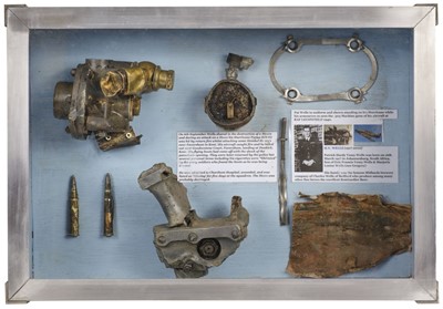 Lot 321 - Hurricane P3594. Battle of Britain relics recovered from Hurricane P3594