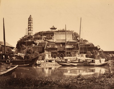 Lot 29 - China. Two albumen print photographs, c. 1870