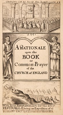 Lot 278 - Sparrow (A.). A Rationale Upon the Book of Common-Prayer Of the Church of England..., London: 1664