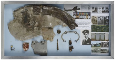 Lot 315 - Dambusters. A collection of relics recovered from Lancaster AJ-M (M Mother)