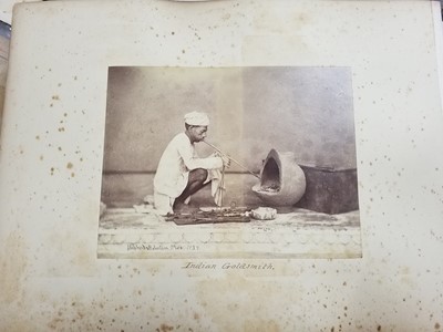 Lot 95 - India. A group of 4 photographs by Shepherd & Robertson, c. 1860