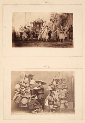 Lot 97 - Saigon. A series of 8 small portraits of Indo-Chinese people, c. 1870, plus others