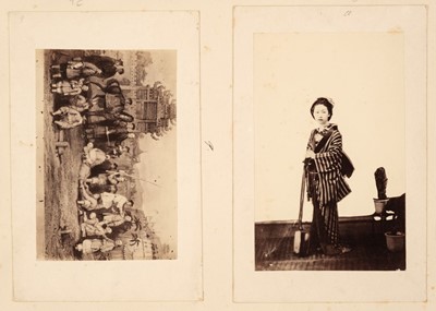 Lot 97 - Saigon. A series of 8 small portraits of Indo-Chinese people, c. 1870, plus others