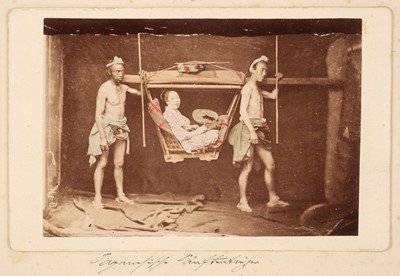 Lot 97 - Saigon. A series of 8 small portraits of Indo-Chinese people, c. 1870, plus others