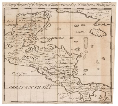 Lot 11 - Cockburn (John). A Journey Over Land, from the Gulf of Honduras to the Great South-Sea, 1735