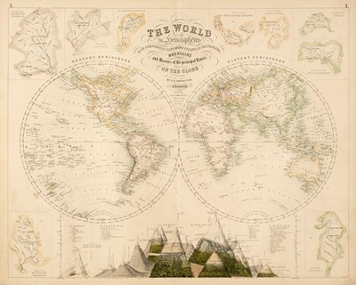 Lot 177 - Shaw (Norton). The Royal Illustrated Atlas of Modern Geography... 1862