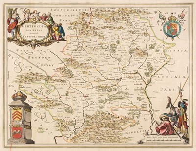 Lot 161 - Maps. A collection of 13 maps, 17th - 19th century