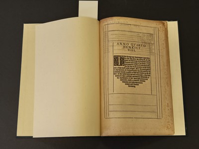 Lot 270 - Henry VIII Acts of Parliament. Anno Quarto Henrici VIII...., circa 1556-60