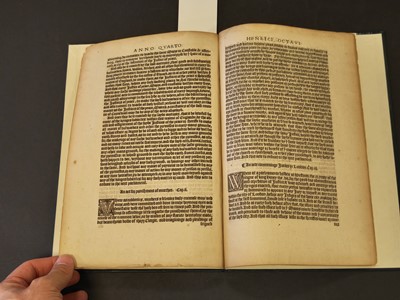 Lot 270 - Henry VIII Acts of Parliament. Anno Quarto Henrici VIII...., circa 1556-60