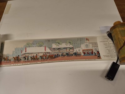 Lot 495 - Panorama. A Panorama of the Coronation Procession of Their Majesties, 12th May 1937