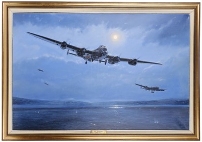 Lot 305 - Smith (Simon). The Dambusters, oil on canvas