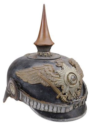 Lot 268 - Pickelhaube. WWI Prussian Pickelhaube