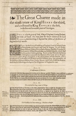 Lot 306 - Statutes from Henry III to James I, circa 1609