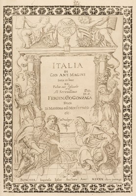 Lot 283 - Magini (Giovanni Antonio). Italia: Bologna, impensis ipsius Auctoris, 1620 [1632], folio atlas