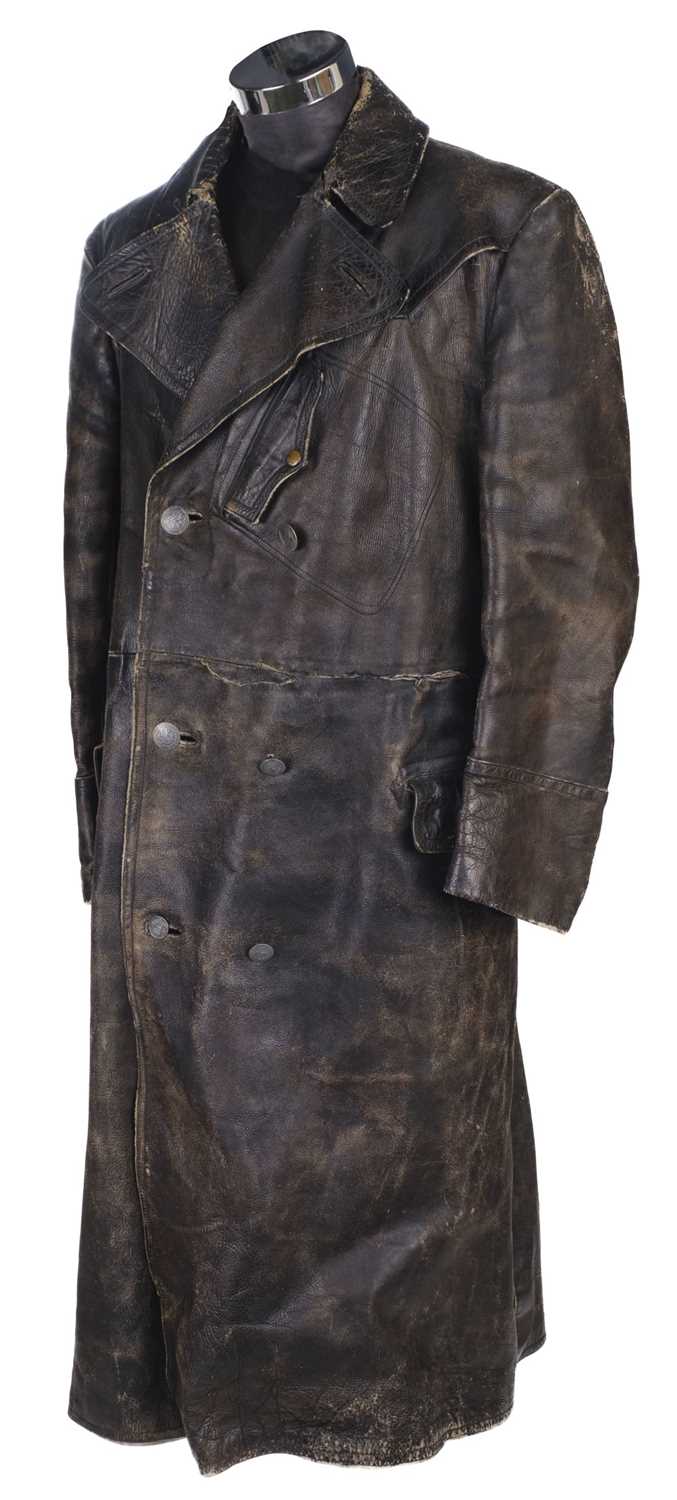 Lot 353 - Flying Jacket. German black leather flying jacket, early 20th century