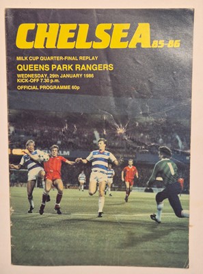 Lot 399 - Football programmes. A collection of approximately 350 programmes, 1940s-2000s