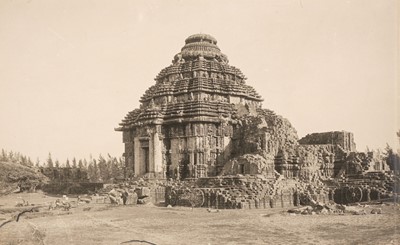 Lot 98 - India. An album of 19 mounted photographs of the Sun Temple, Konark (Odisha), c. 1910