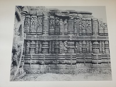 Lot 98 - India. An album of 19 mounted photographs of the Sun Temple, Konark (Odisha), c. 1910