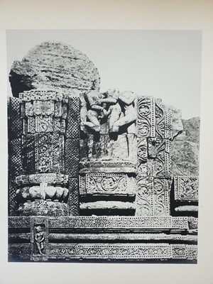 Lot 98 - India. An album of 19 mounted photographs of the Sun Temple, Konark (Odisha), c. 1910