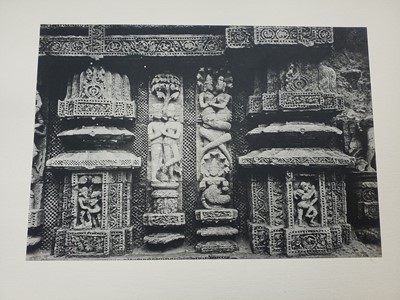 Lot 98 - India. An album of 19 mounted photographs of the Sun Temple, Konark (Odisha), c. 1910