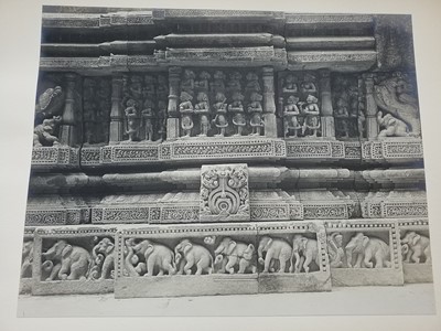 Lot 98 - India. An album of 19 mounted photographs of the Sun Temple, Konark (Odisha), c. 1910