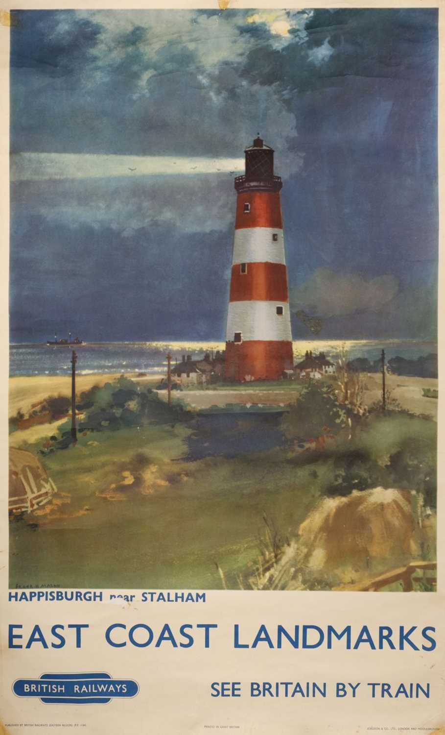 Lot 489 - Mason (Frank, 1875-1965). East Rail Landmarks, colour lithographic poster