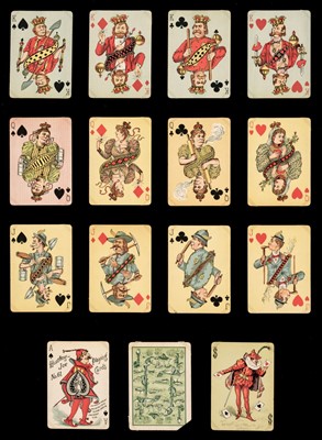 Lot 507 - American playing cards. Hustling Joe I (No.61), USPC Co., 1895, & 11 others