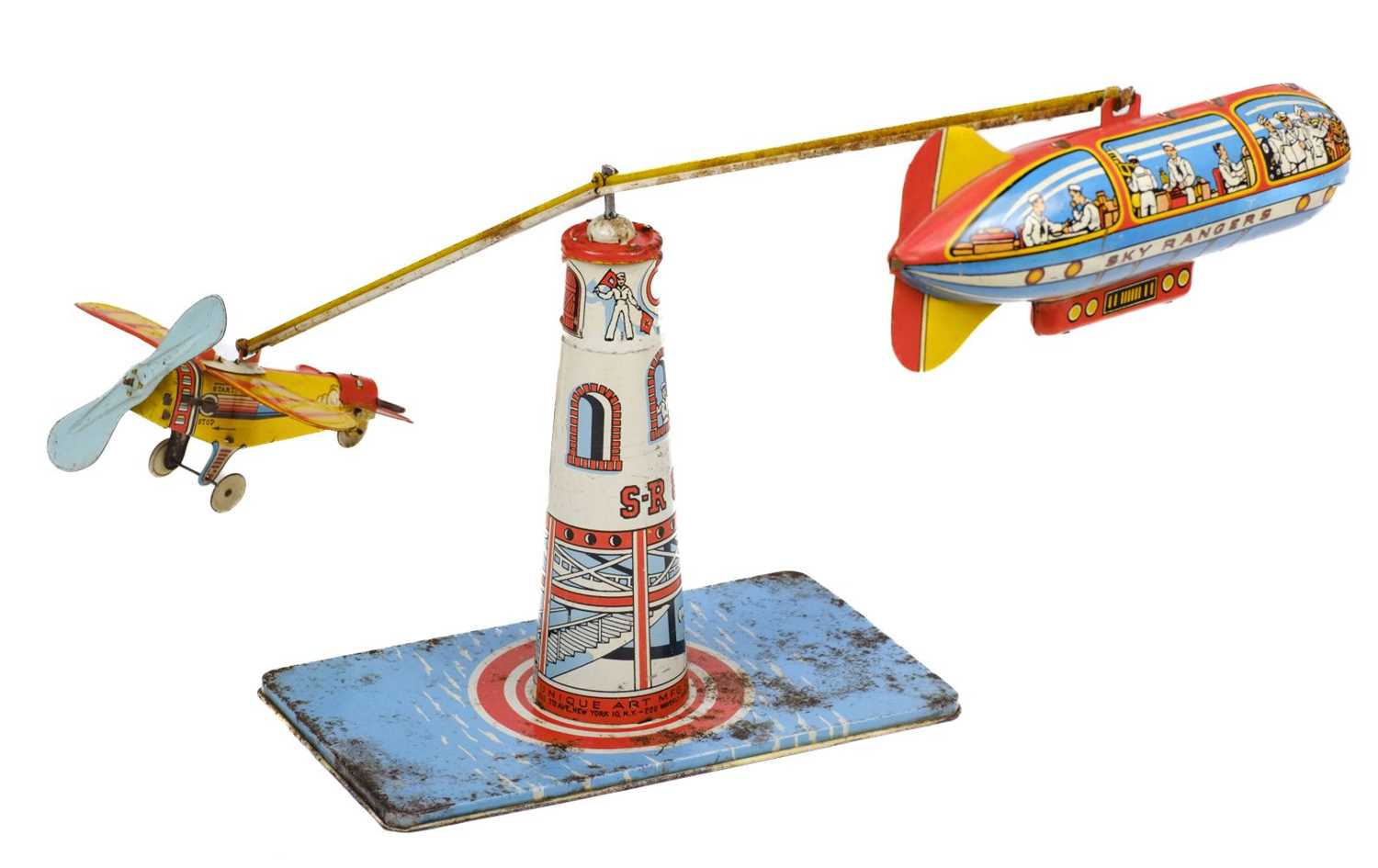 Lot 502 - Airship Toys. A collection of airship juvenilia