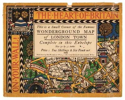Lot 123 - London. Gill (MacDonald), Wonderground Map of London Town,  circa 1928