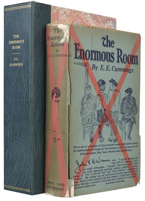 Lot 803 - Cummings (E. E.). The Enormous Room, 1st edition, 1st issue, signed, 1922