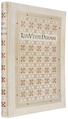 Lot 701 - Dante Alighieri. La Vita Nuova, Translated by Dante Gabriel Rossetti, Cheylesmore Press [1915?]