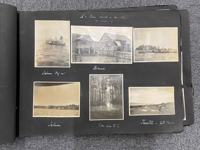 Lot 135 - China & the Far East. An album of photographs compiled by Lt.-Commander James A. Douglas-Hamilton