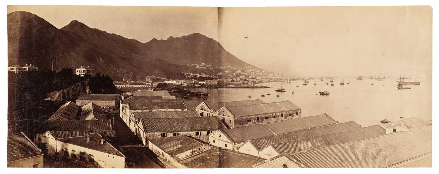 Lot 90 Hong Kong A Two part Panorama Looking West lot-90-hong-kong-a-two-part-panorama-looking-west