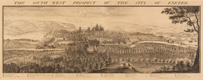 Lot 191 - Exeter. Buck (S. & N.), The South West Prospect of the City of Exeter, 1736 [but 1775 edition]