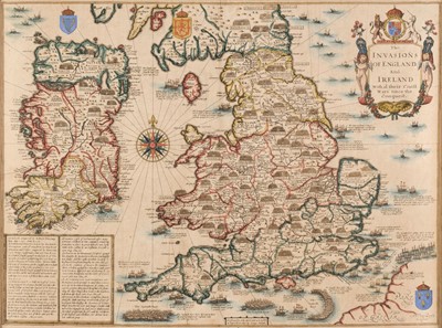 Lot 84 - British Isles. Speed (John), The Invasions of England and Ireland..., circa 1627