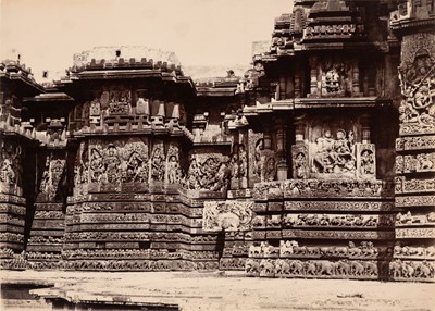 Lot 100 - India. Temple carvings at Belur, South India, c. 1870