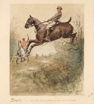 Lot 220 - Payne (Charles Johnson, 'Snaffles'), "Blighty.., circa 1916