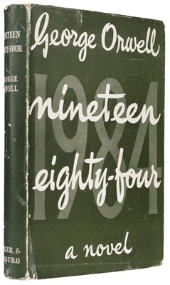 Lot 883 - Orwell (George). Nineteen Eighty-Four, 1st edition, London: Secker & Warburg, 1949