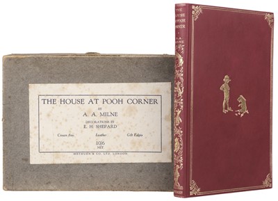 Lot 646 - Milne (A. A.). The House at Pooh Corner, 1st edition, deluxe, London: Methuen & Co, 1928