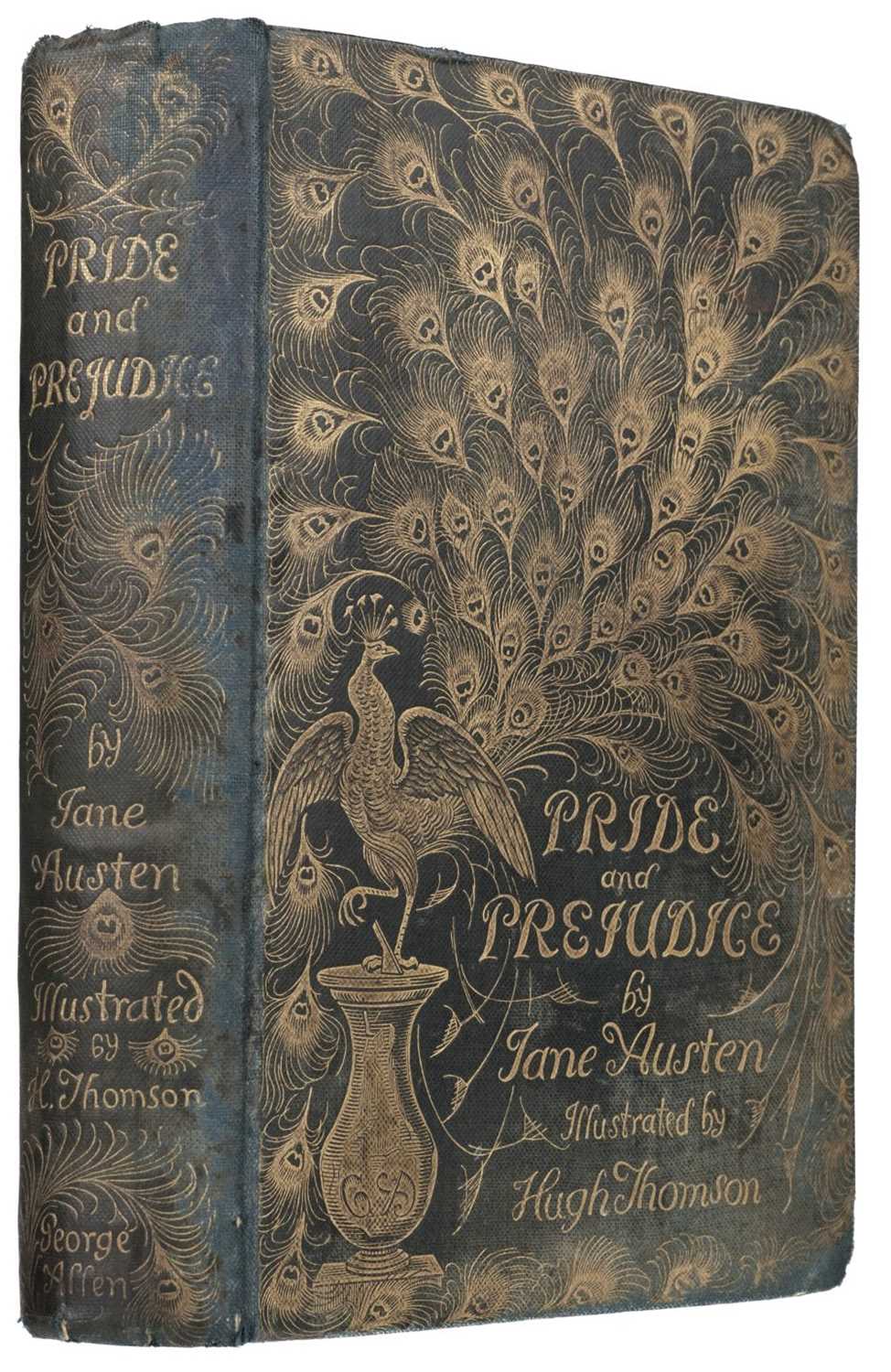 Lot 585 - Austen (Jane). Pride and Prejudice, 1st 'Peacock' edition, London: George Allen, 1894
