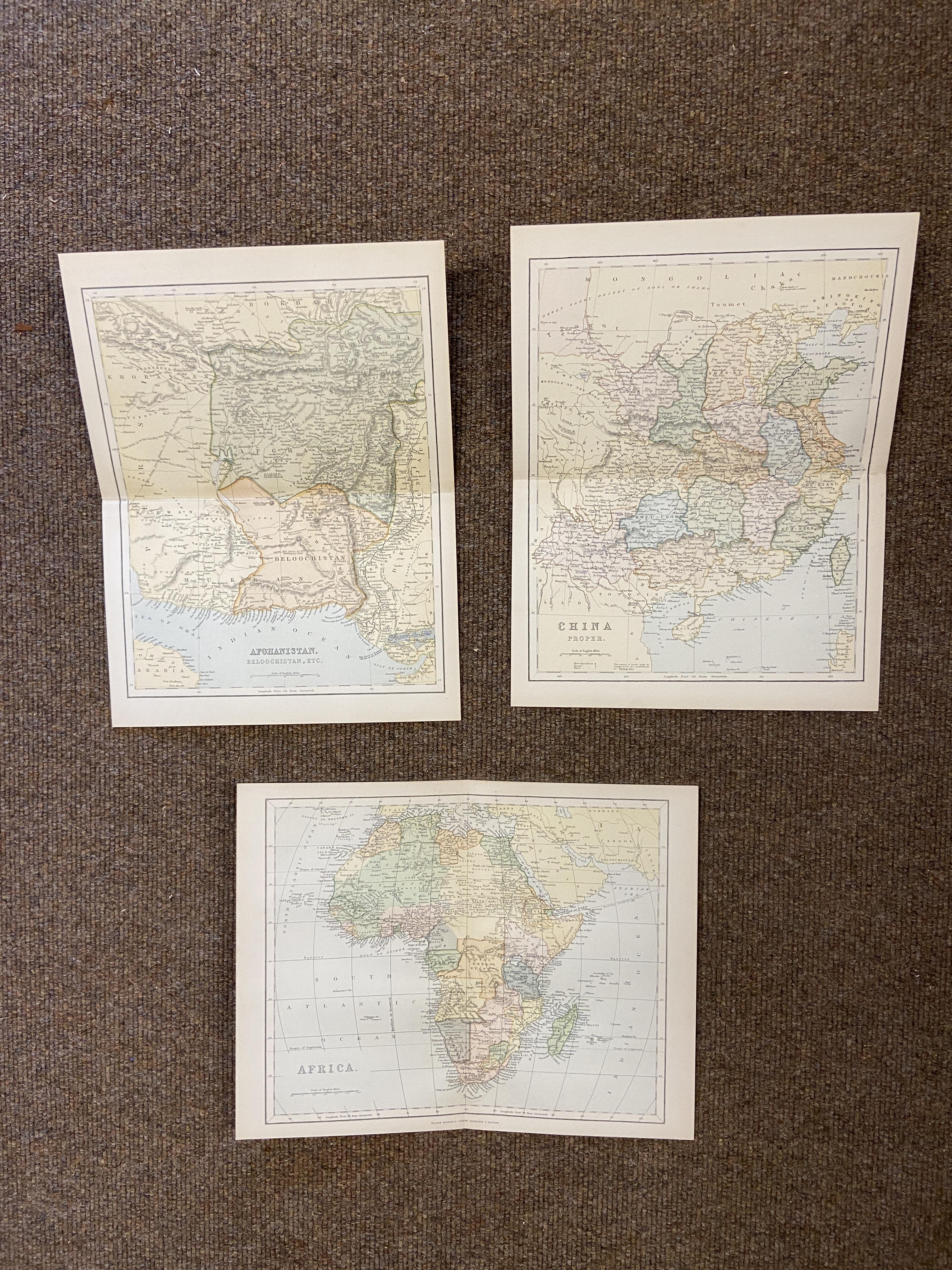 Lot 126 - Maps. A large collection of approximately