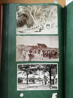 Lot 80 - China. An album containing approximately 280 photographs of people and scenes in China