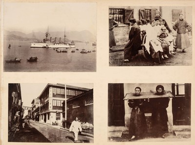 Lot 136 - China and the Far East. An album containing approximately 80 photographs of China and the Far East