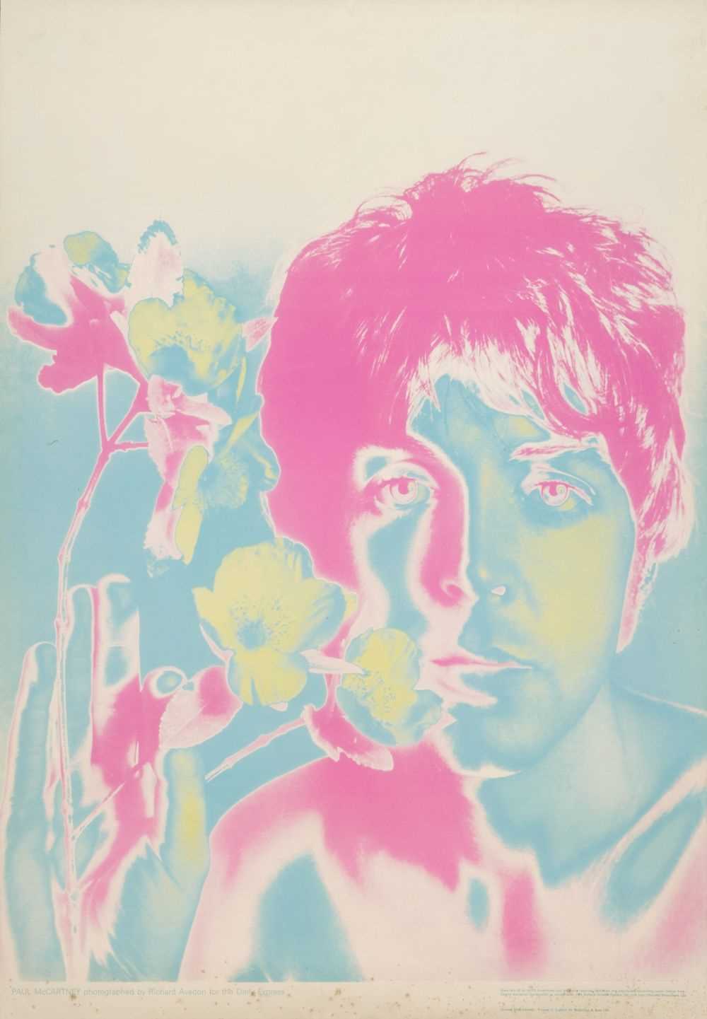 Lot 131 - Beatles. A set of 4 music posters by Richard Avedon, [1967]