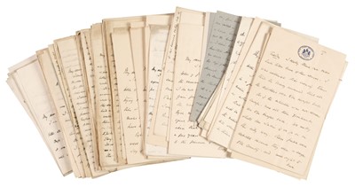 Lot 435 - Harington (Sir Richard, 12th Baronet, 1861-1931). A group of approximately 75 autograph letters