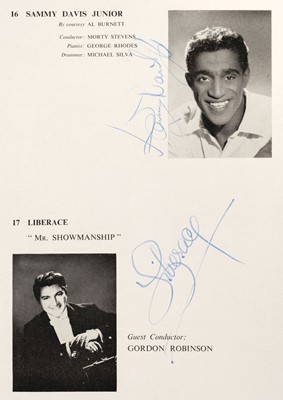 Lot 299 - Royal Variety Performance multi-signed programmes, 1951-60