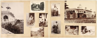 Lot 193 - The Delhi Durbar of 1903. A travel album compiled by a Miss Bruce, November 1902-03