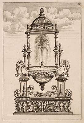 Lot 192 - Fountains. Bockler (Georg Andreas), A collection of approximately 70 engravings, circa 1664