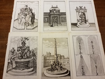 Lot 143 - Fountains. Bockler (Georg Andreas), A collection of approximately 70 engravings, circa 1664