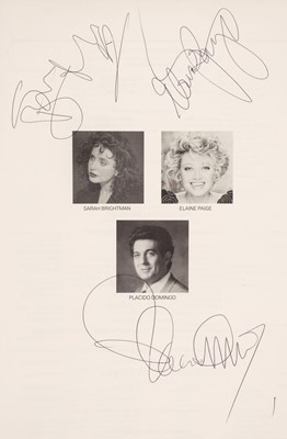 Lot 307 - Royal Variety Performance multi-signed programmes, 1982-1990